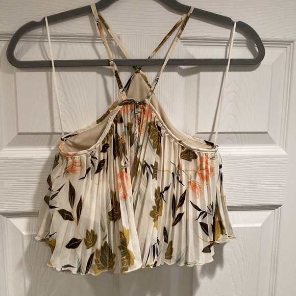 Gorgeous LUXXEL chiffon maxi dress. 2-piece spaghetti halter style. Fully lined - Picture 3 of 4